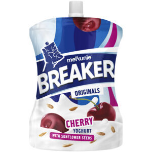 Melkunie Breaker kers yoghurt met zonnebloempitten