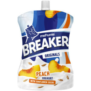 Melkunie Breaker perzik yoghurt met zonnebloempitten