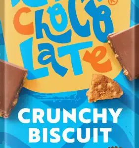 Melkchocolade 37% crunchy biscuit