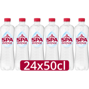 Spa Intense Bruisend Natuurlijk Mineraalwater 24x500ML