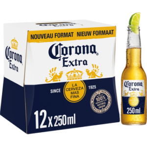 Corona Extra Bier Flessen 12x250ML