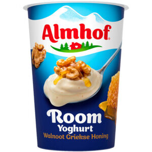 Almhof Roomyoghurt walnoot honing