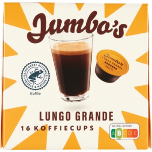 Jumbo's Lungo Grande Dolce Gusto Compatible Koffiecups 16 Stuks