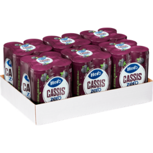 Hero Cassis Zero - 24 x 250 ml