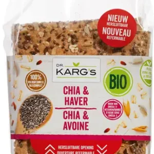 Chia-haver crackers
