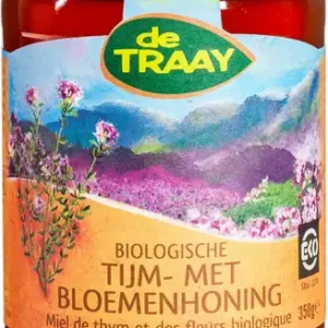 Tijm- met bloemenhoning