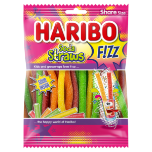 Haribo Soda straws