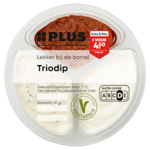 Plus Trio - Dips Aioli, Truffel en Tomaat