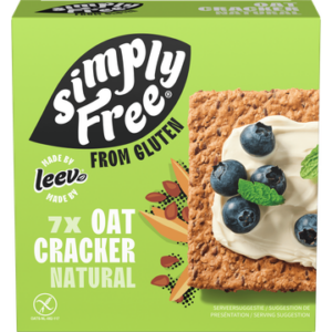 Simply Free - Haver cracker naturel 100g