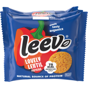 Leev Linzenwafels paprika 3x2-pack 54g
