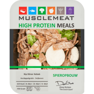Muscle Meat High Protein Meals Kip Döner Kebab Aardappelgratin - Snijbonen 450 g