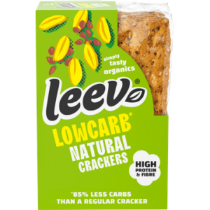 Leev Lowcarb-proteïne crackers naturel 80g
