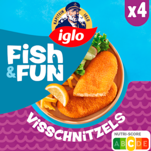 Iglo Fish & Fun Visschnitzels
