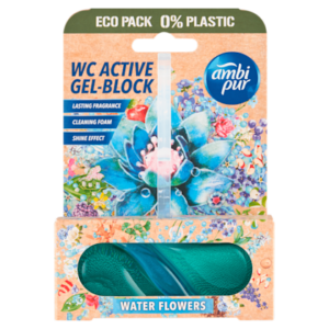 Ambipur Toiletblok Tri-Gel water blue blossom