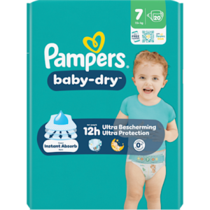 Pampers Baby-dry maat 7