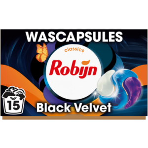Robijn Classics 3-in-1 Wascapsules Black Velvet 15 wasbeurten