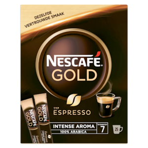 Nescafe Oploskoffie espresso - 25 zakjes