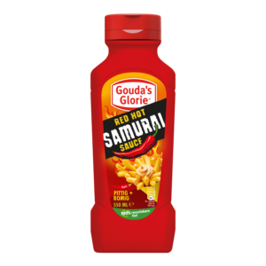 Gouda's Glorie red hot samurai saus
