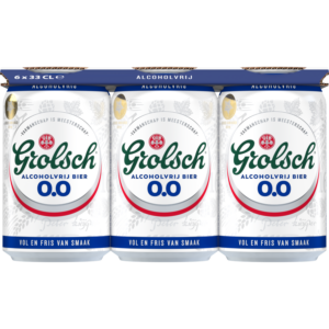 Grolsch Pilsener alcoholvrij 6x33 cl