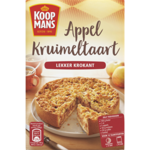 Koopmans Appel kruimeltaart mix