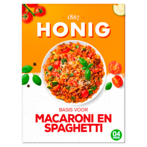 Honig Mix voor macaroni en spaghetti