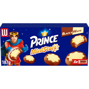 Lu Prince MiniStars Koekjes Black & White