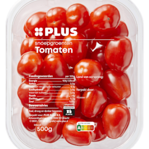 Plus Snoeptomaten rood