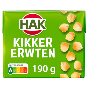 Hak Kikkererwten in pak