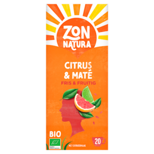 Zonnatura Thee Citrus & Maté Fris & Fruitig