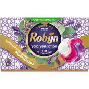 Robijn Vloeibaar wasmiddel 3 in 1 caps spa sensation