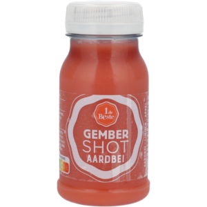 1 de Beste Shot aardbei gember limoen