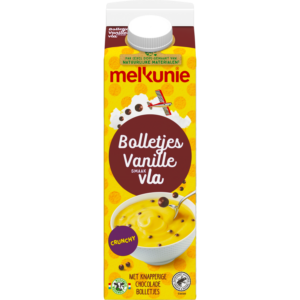 Melkunie Bolletjes vanillevla crunch