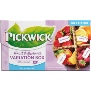 Pickwick Vruchtenthee fruitvariatie 20 zk.