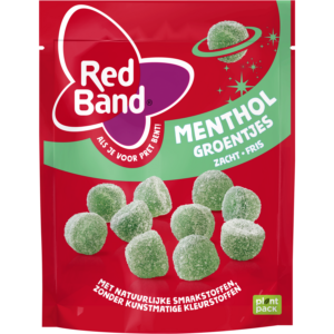Red Band Groentjes menthol zacht fris