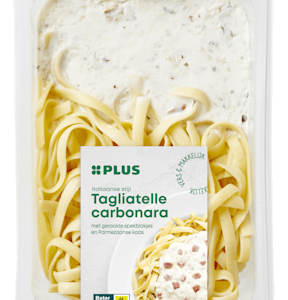 Plus Tagliatelle carbonara