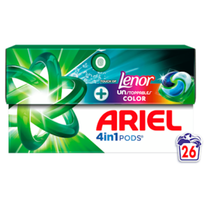 Ariel +Pods 4in1 unstoppables touch of lenor
