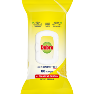 Dubro Multi ontvetter doekjes citroen