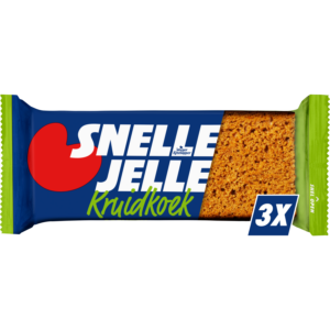 Snelle Jelle Kruidkoek naturel 3 st.