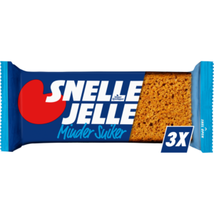 Snelle Jelle Kruidkoek minder suiker 3 st.