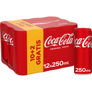 Coca-Cola Original Taste 10+2 Gratis 12 x 250 ml