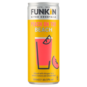 Funkin Cocktails Peach on the beach