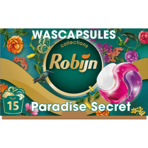 Robijn Collections 3-in-1 Wascapsules Color Paradise Secret 15 Wasbeurten