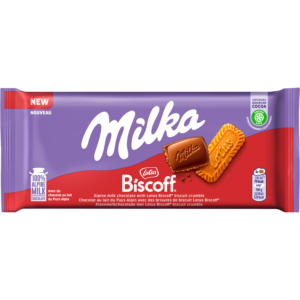 Milka Chocoladereep biscoff
