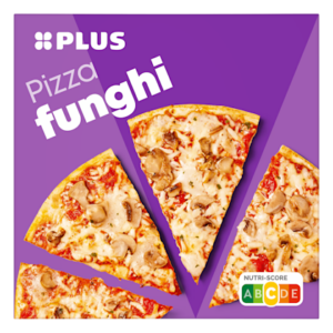 Plus Pizza funghi
