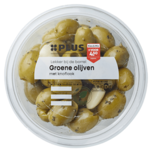 Plus Olijven met knoflook