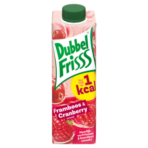 Dubbelfrisss Framboos-cranberry 1 kcal
