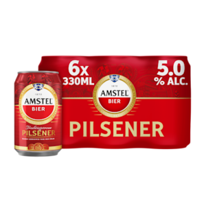 Amstel Pilsener bier blik