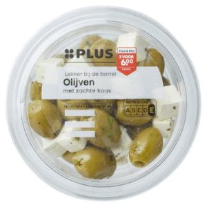 Plus Olijven zachte kaas