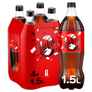 Coca-Cola Zero sugar 4-pack