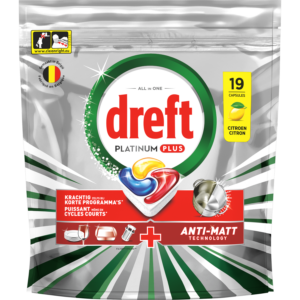 Dreft Vaatwastabletten platinum plus citroen